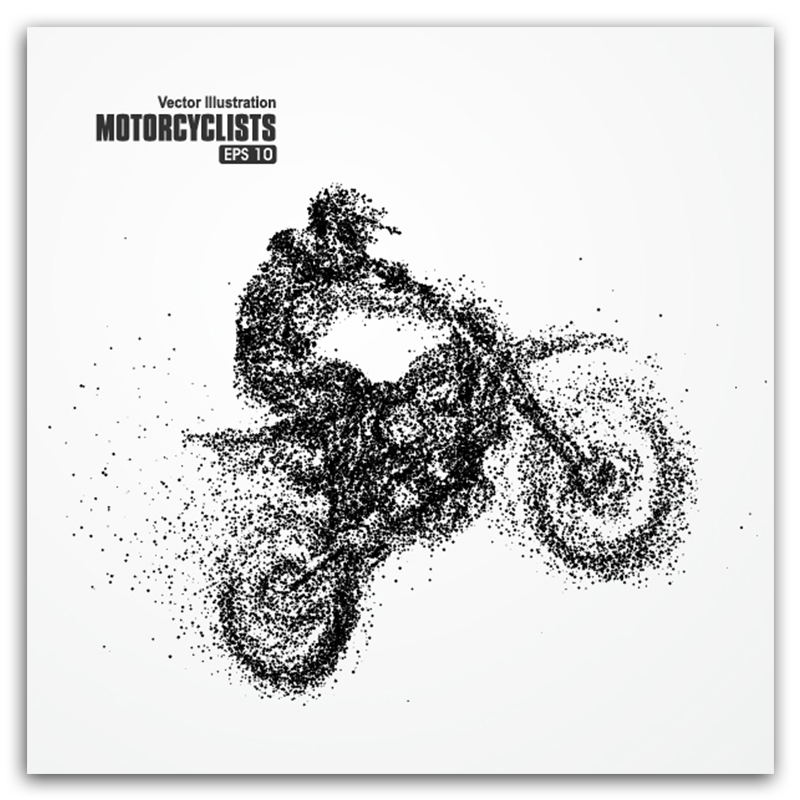 Креативная абстрактная частица, спортивные лыжи, бадминтон, езда, стрельба, холст, художественная живопись, постер, изображение на стену, спортзал, домашний декор