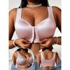 Women S Front Closure Push Up Plus Size Smooth Sports Bra No Underwire