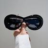 Новые овальные солнцезащитные очки для мужчин и женщин, модный ретро-дизайн бренда, цветные линзы, очки