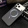 Роскошный чехол для Magsafe, однотонный, матовый, с магнитной беспроводной зарядкой, для iPhone 17 15 14 13 11 12 16 Pro Max, жесткая бамперная крышка