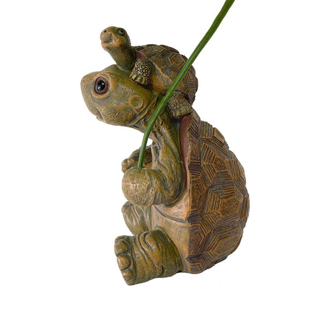 Miniature Sea Turtle Figurines Tortoise Statue Animal Landscape Decor Resin Fairy Garden Landscape Animal Tortoise For Offices