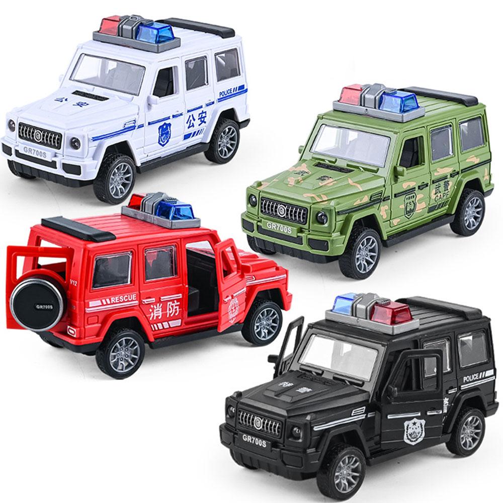 5 стилей имитация пожаротушения мини игрушечный автомобиль модель заводной полицейский грузовик скорая помощь для детей мальчиков подарок