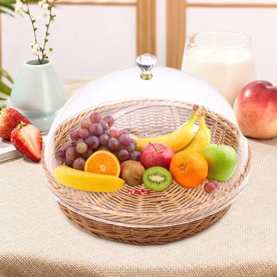 , Имитация ротанга, Плетеная корзина, Корзина для сервировки фруктов для кухни