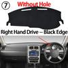 For Dodge Charger 2008 2009 2010 Car Dashboard Cover Avoid Light Pad trument Panel Mat Carpets Car Interior Accessories