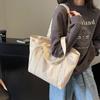 Casual Cloth Bag Women's Bag 2025 New Versatile Large-capacity Shoulder Bag College Student Tote Bag