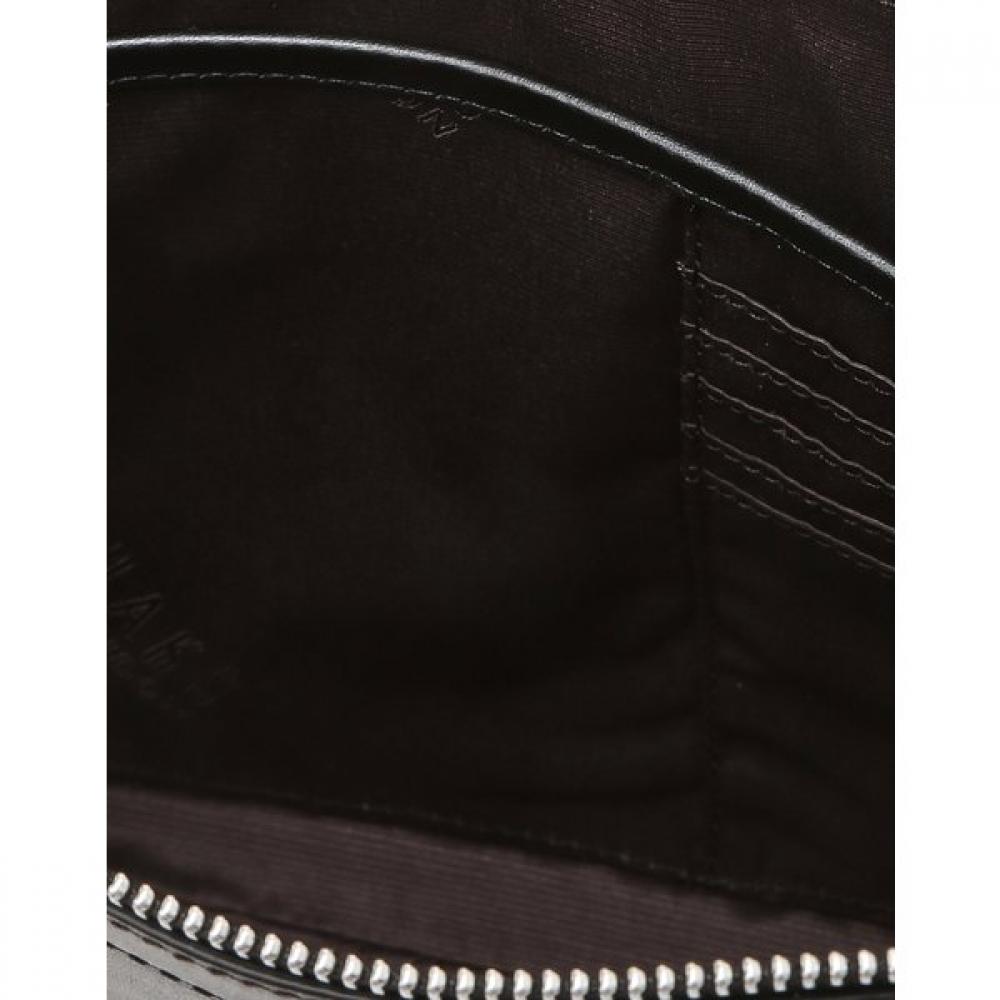 Daks Black Cowhide Clutch Embossed Pattern Dbba4e481bk