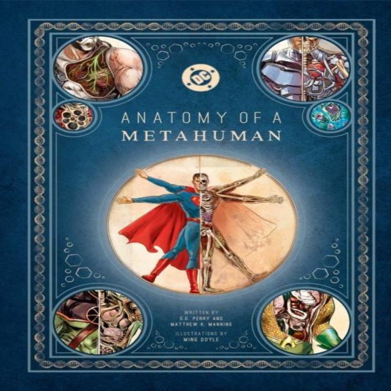 DC Comics Anatomy of a Metahuman by Matthew K. Manning Hardback Book 9798886639445