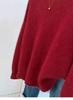 Women's Christmas Red Wool-Cashmere Sweater: Bright, Soft, Loose-Fit for Autumn/Winter