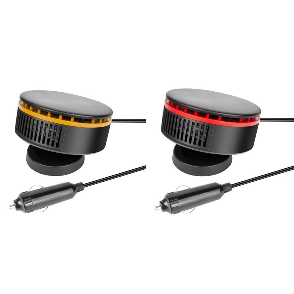12V Car Heater Fan Portable 360 Degree Rotary High Performance Automotive