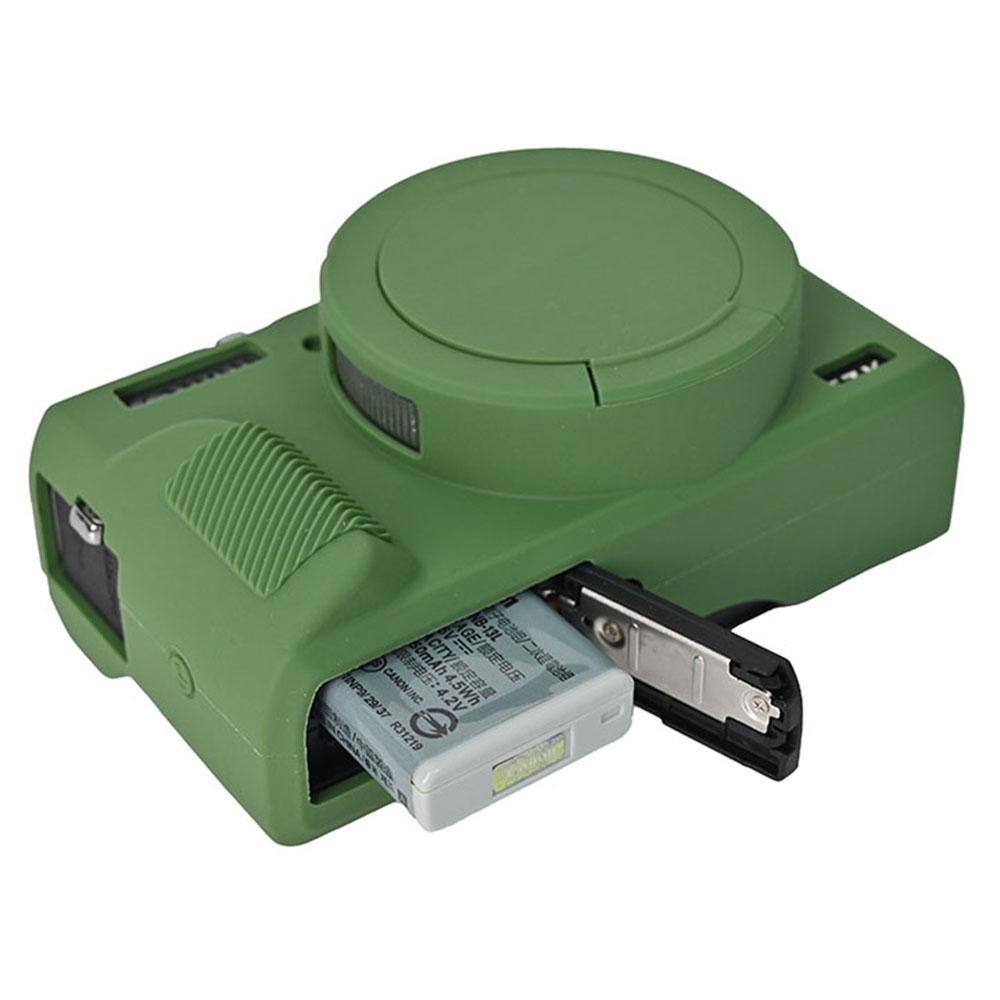 For Canon G7 X Mark III Protective Case Dust-Proof Silicone Camera Cover