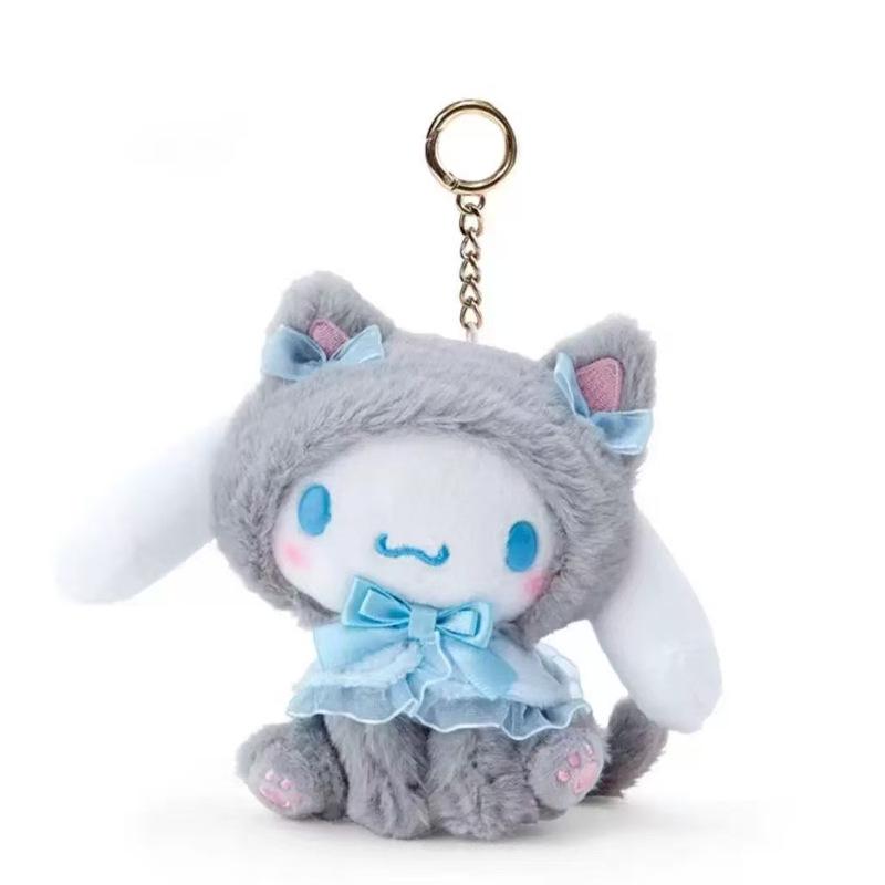 Sanrio Healing Cat Series: Kuromi, Cinnamoroll, My Melody KT Plush Toys