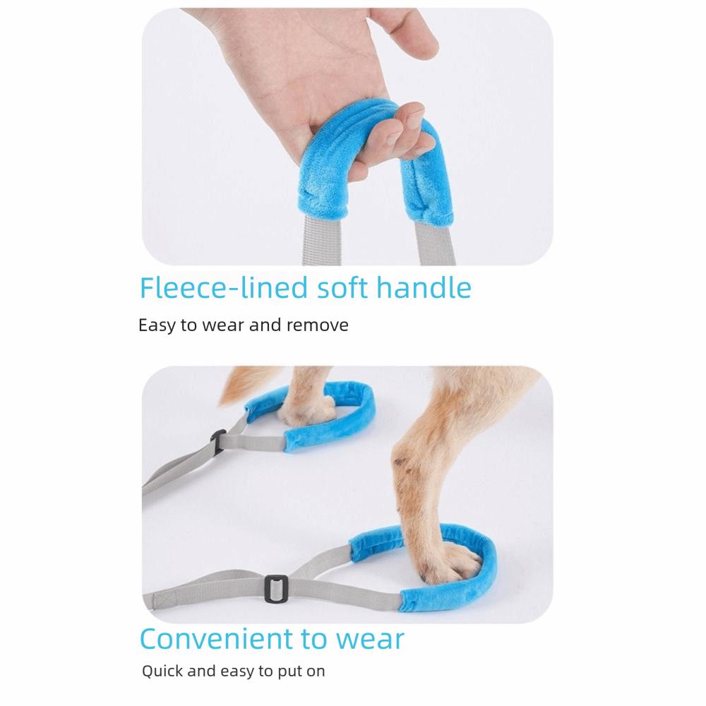 Soft Handle Pet Mobility Aid Adjustable Straps Dog Aid Sling Dog Lift Harness  Elderly Dogs