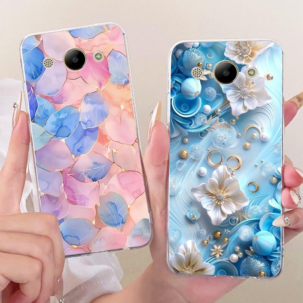 Casing For Huawei Y3 2018 Cover For Huawei Y3 2017 Case Aesthetic Luxury Cute Cat Fashion Butterfly Funny Painted Casing