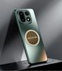 Чехол для OnePlus 15 Жесткий матовый AG с магнитом Защитная задняя крышка Чехол для телефона Для OnePlus15 15R One Plus 15 1+15 Полностью закрывающий корпус