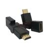 Gold Überzogene fieberhaft ellenbogen HD-kompatibel männlichen/weiblichen adapter 180 ° 360 ° horizontale drehung HD verläng
