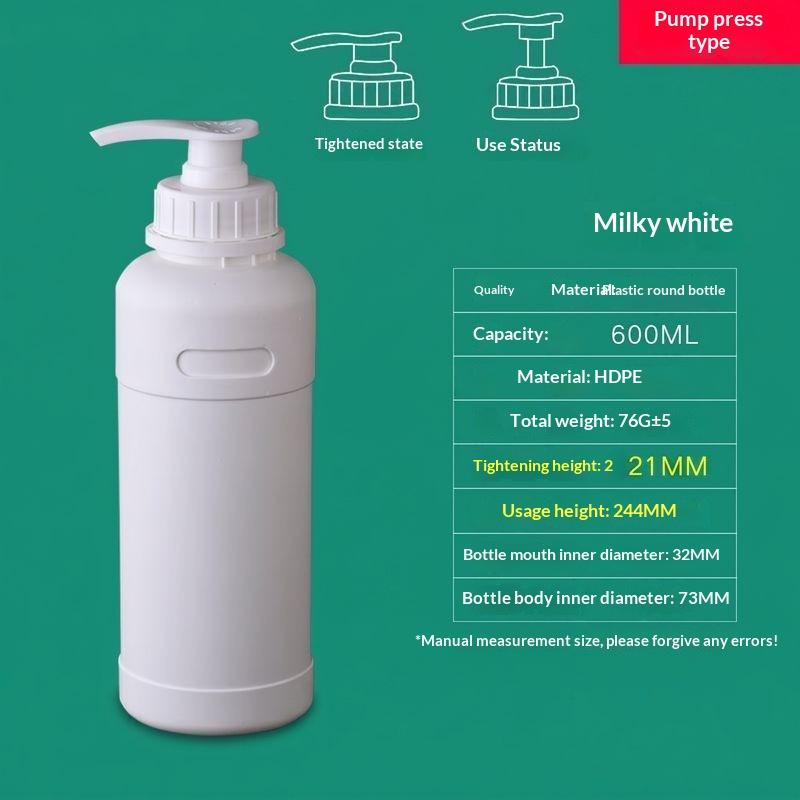 Laundry Detergent Bottle 250Ml-2L Disinfectant Water Hand Washing Hydraulic Pump Dispenser Empty Plastic Hdpe Lotion Container