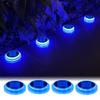 PC Solar Powered Garden Pathway Patio Light 4 Pack IP68 Outdoor Step Security LED Fence Lights