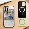 Луи Коул Чехол для iPhone 17, 16, 15, 14, 13, 12, 11 Plus, Pro Магнитный с MagSafe Беспроводная зарядка