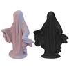 Halloween Ghost Figurine Gothic Ghost Statue Creepy Resin Robe Ghost Tabletop Ornament for Home Shelf Table Indoor Outdoor Decor