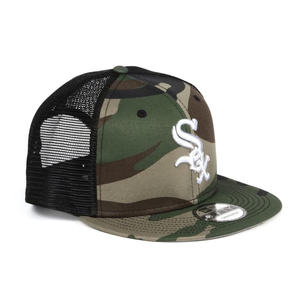 Кепка-snapback New Era MLB с сеткой 9FIFTY Камуфляж Chicago White Sox Один размер