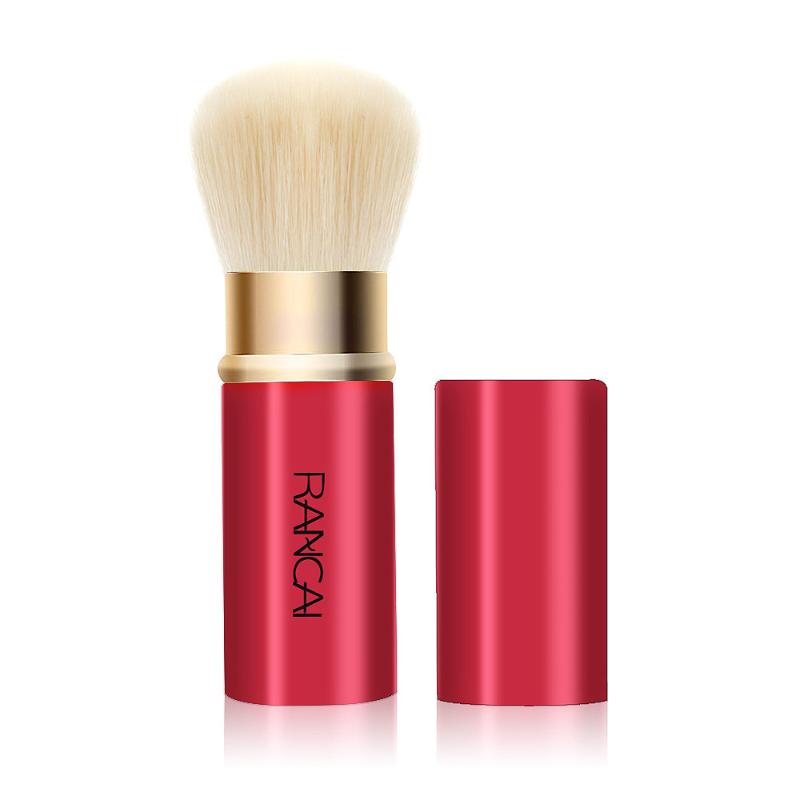 Retractable Makeup Brushes Adjustable Powder Foundation Brush Smooth Application Perfect for Quick Makeup Look