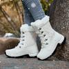 Winter Women Boots Thick Fur Plush Women's Snow Boots Platform Keep Warm Ankle Boots Outdoor Waterproo Sneakers Botas Mujer