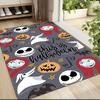 Halloween Night Celebration Carpet Rug Soft Washable Anti Slip Home Living Room Sofa Mats Personalized Christmas Rug