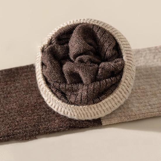 Women Thigh High Socks Over The Knee Wool Knit Warm Socks Thick Thermal Long Boot Stockings Autumn Winter Leg Warmer