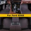 CUWEUSANG Custom Car Floor Mats For Ford EDGE Auto Carpets Foot Coche Accessorie