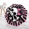 1pc Skull and Crossbones with Bow Umbrella with Plastic Handle,Suitable for All Seasons Home Travel Outdoor UmbrellaM1353