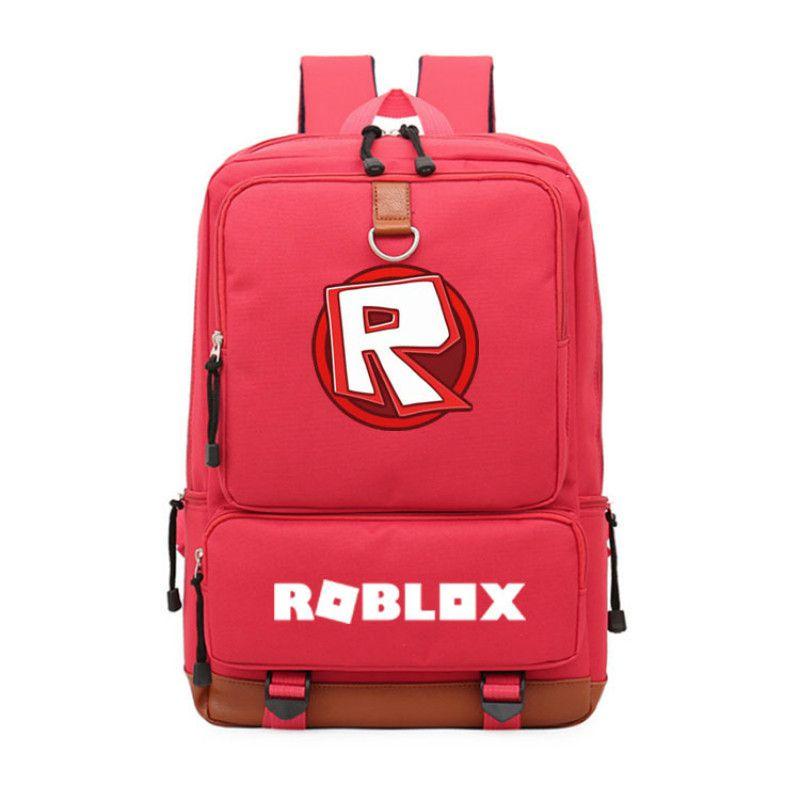 Стильный школьный рюкзак для детей с узором Roblox и регулируемыми мягкими плечевыми ремнями