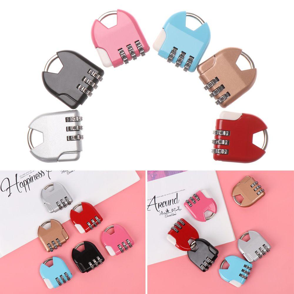 Кейс Поставка Комбинационный Код Дневник Протектор Навесной Замок Инструмент Безопасности Парольный Замок 3-значный Циферблат