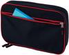 TSP Table Tennis Racket Case Grandeur Case with Small Item Compartment Black x Red 040508