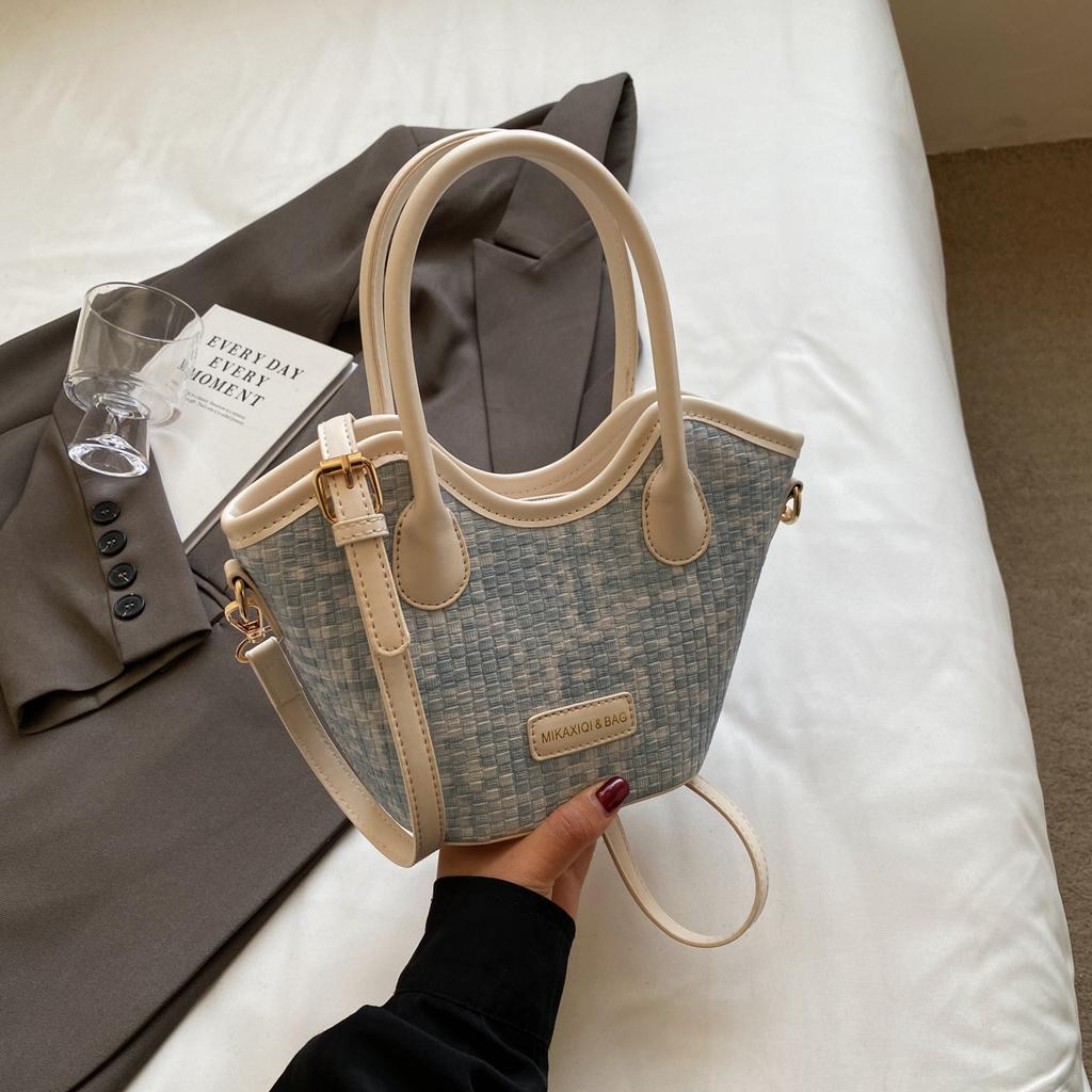 Премиальный сенс простая сумка-тоут новая модная модная ручная сумка летняя универсальная на плечо сумка-мессенджер