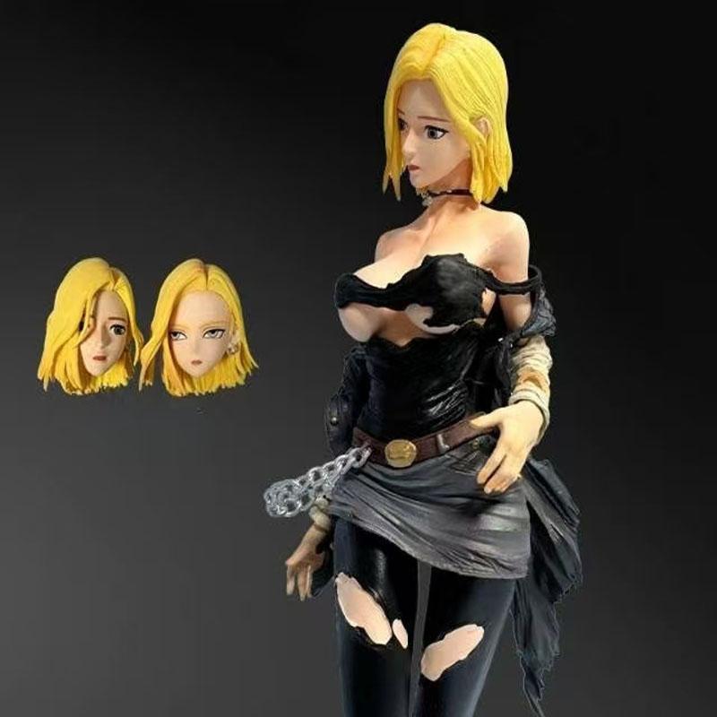 Фигурка Аниме Dragon Ball Сексуальная Андроид 18 Женское Очарование Фигурка Действия Модель Статуэтка ПВХ Игрушки Кукла Украшение Подарок