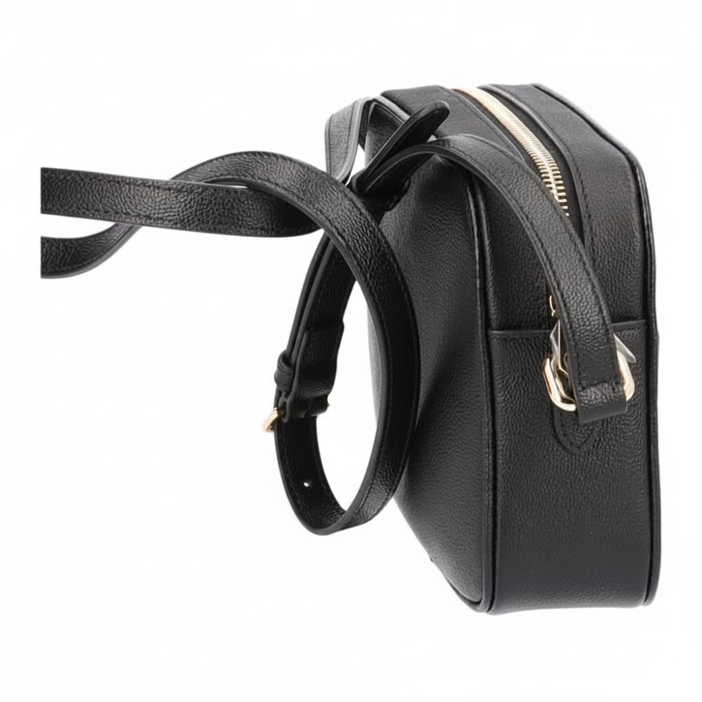 Burberry Leather Camera Bag Crossbody Bag Small Women's Black 81208301