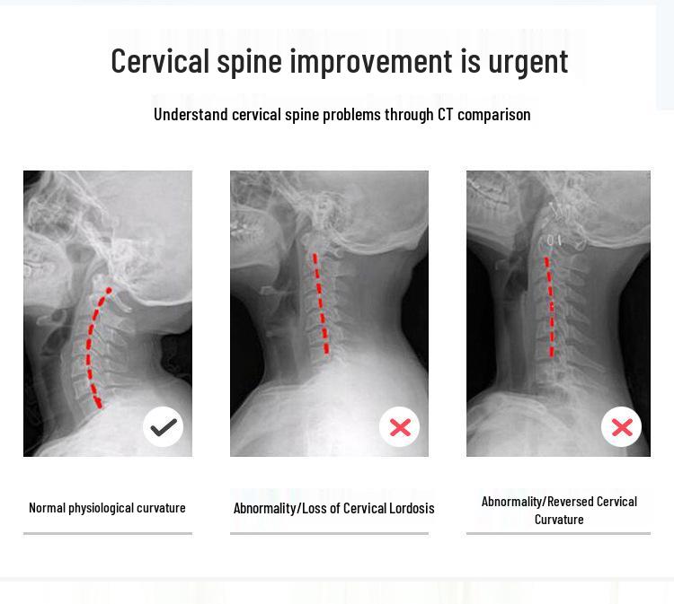 Electromagnetic Heat Neck Massager with Electric Pulse Therapy