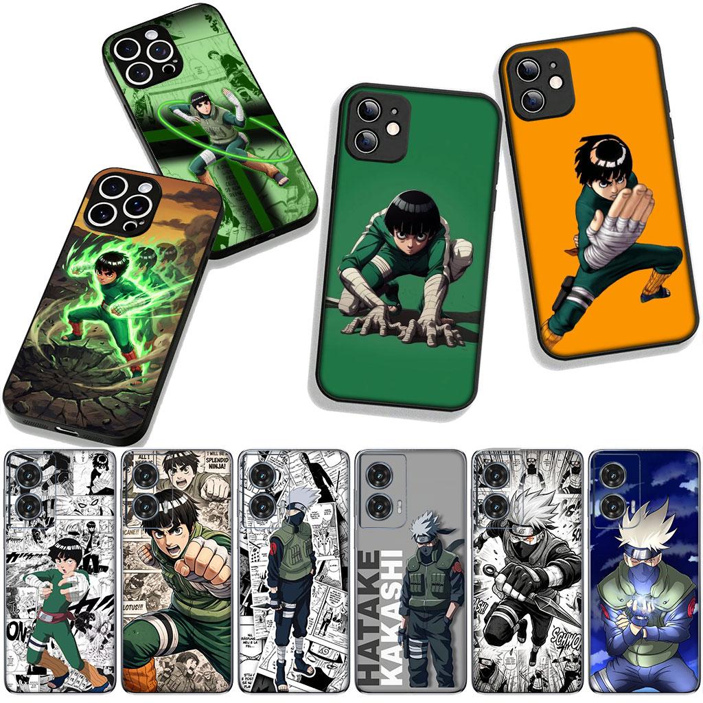 Мультяшный Чехол Naruto Rock Lee Kakashi для Samsung Galaxy A25 A37 A57 A12 A14 A31 A41 A50 A51 A70 A71 A72 A21S M15 Note 20 9 8 10