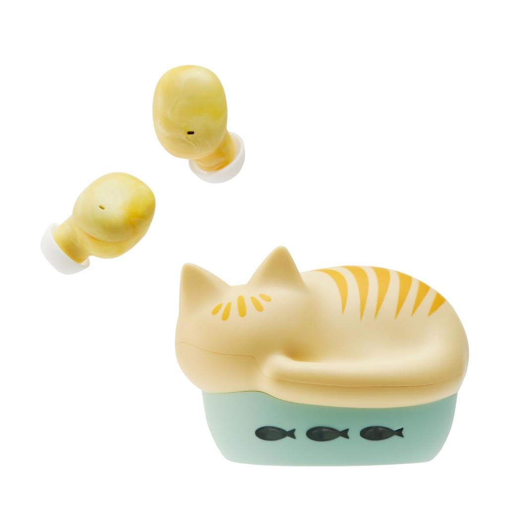 Radius Radius Completely Wireless NEKO True Wireless Earphones Bluetooth Compatible Fully Wireless Left and Right Separated Type AAC Lightweight Cat