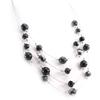 [J7981] - Black 'Sissi' Necklace