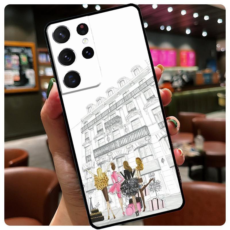 Sex and the City Phone Case For Samsung Galaxy S25 Ultra S20 S21 S22 S23 S24 Ultra S9 S10 Plus S25 FE Cover