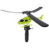 Wuzhou-5pcs Flying Helicopter Set Realistic Pull String Flying Chopper With Launcher For Kids Mixed Color Mixed Pattern