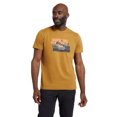 Мужская футболка Organic Cotton 'Исследователь гор'