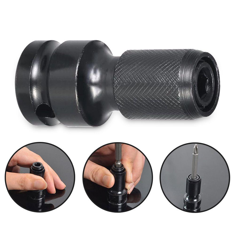 1/2 Inch Square Drill Chuck Adapter Ratchet Socket Drive Converter Wrench Socket Adapter