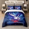 Crystal Palace Design Bedding Set Custom Text 1 Duvet Cover & 2 Pillow Cases