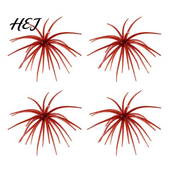 Durable TPR Lures for Trout Floating Sea Urchin Soft Lures, Highly Elastic TPE Bionic Fishing Baits, Versatile Glue Baits Rivers Flexible Realistic