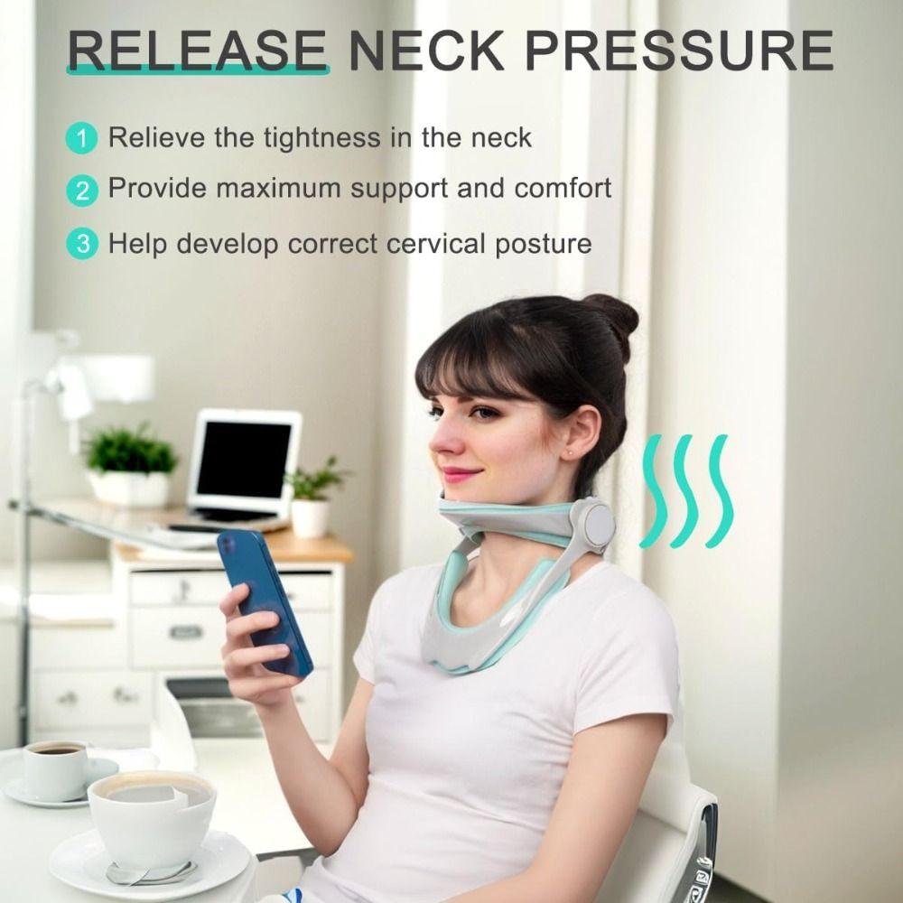 Posture Correction Neck Brace Adjustable Neck Decompression Devices Cervical Neck Traction Device