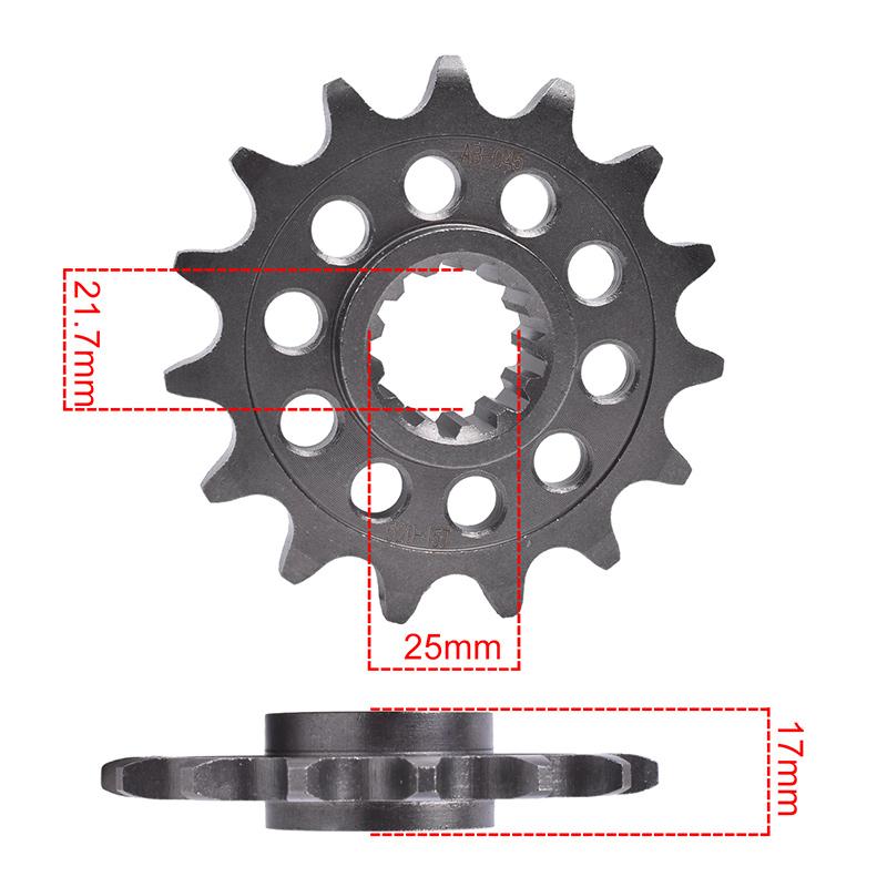 520 15T 40T Motor Bike Front Rear Sprocket Gear Wheel Cam for Honda CMX500 Rebel 2017-