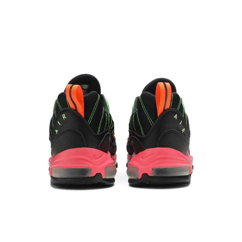 Nike Air Max 98 'Tokyo Neon' (Unisex) Black / Green Strike-Racer Pink-Volt Running Shoes CI2291 083