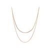 Herringbone Layered Necklace Elbrnn192